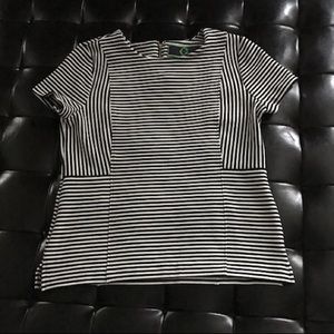C. Wonder Striped boxy Top